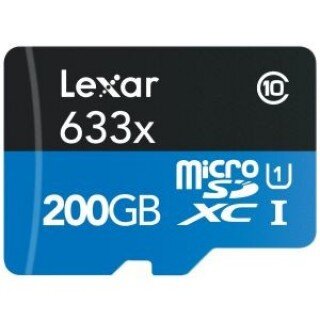 Lexar High-Performance 633x (LSDMI200BBNL633R) microSD kullananlar yorumlar